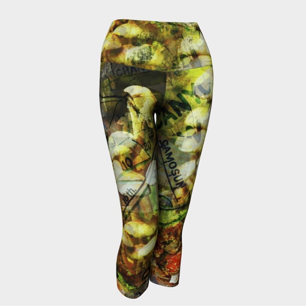 Mushroom forest 🍄 Festival Leggings